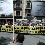 Manifestación de Toledo Aire Limpio