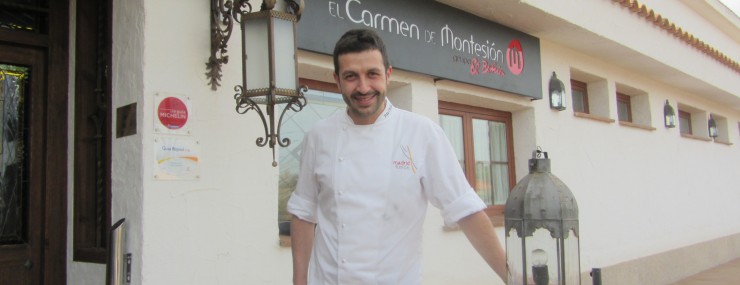 Iván Cerdeño, chef de El Carmen de Montesión / Foto: Diego Jimeno Manrique