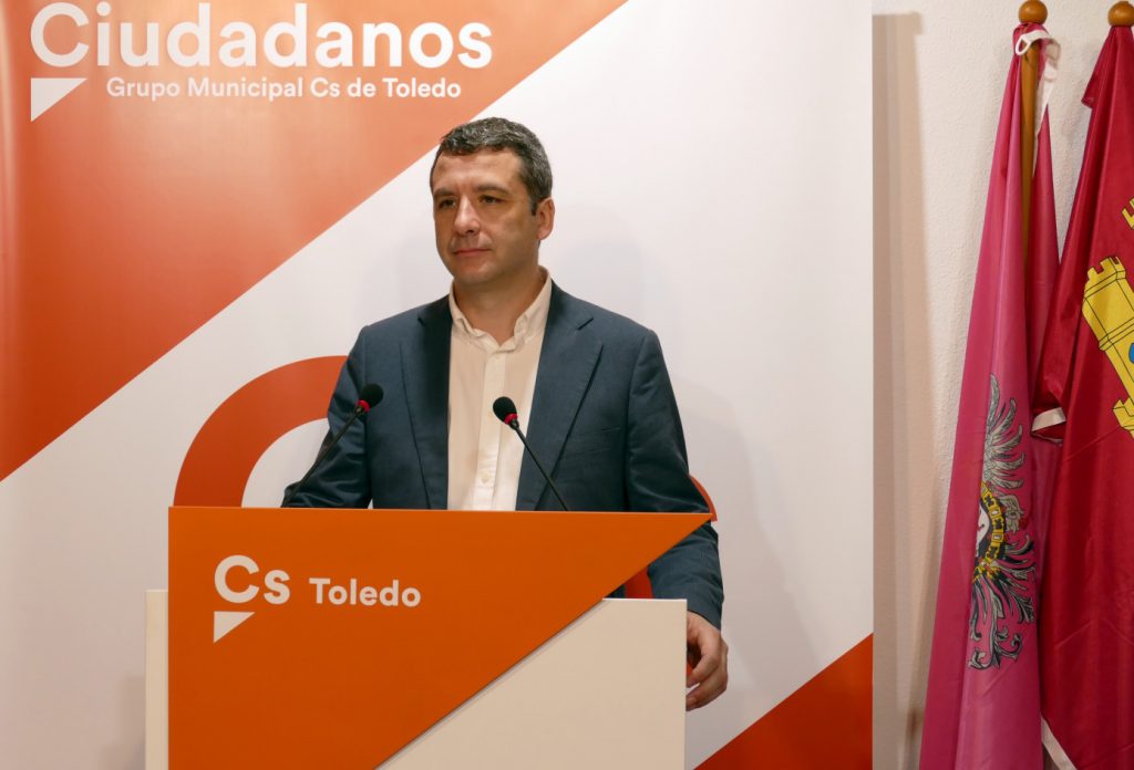 El concejal de Ciudadanos, Esteban Paños