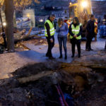 Reparadas las tuberías de agua averiadas en La Olivilla y la calle Juan Labrador de Toledo