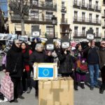 Toledo se moviliza para exigir el respeto de los derechos humanos de las personas refugiadas