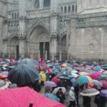 Miles de toledanos se echan a la calle, a pesar de la lluvia, para exigir unas pensiones dignas
