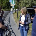 Instalan una barandilla en Recaredo para mejorar la seguridad vial en el entorno del remonte