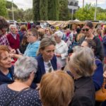 GALERÍA DE IMÁGENES | Los candidatos a la Alcaldía de Toledo visitan el mercadillo del barrio del Polígono