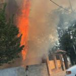 Tercer incendio en tres días en Toledo: arde la zona del antiguo camping del circo romano
