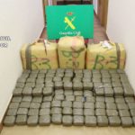 Detenido un hombre mientras circulaba transportando 200 kilos de hachís