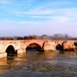 Una ‘falla talaverana’ para denunciar el mal estado del río Tajo a su paso por la ciudad