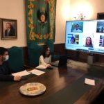 foto reunión telemática junta portavoces