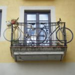 bicicleta balcón