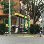 foto parque infantil precintado