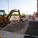 Obras en el Paseo de la Rosa / Fotografía: Ayuntamiento de Toledo