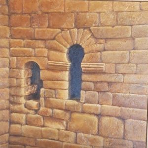 'Mi tierra, mis piedras, mi sitio': Melque acoge la muestra de pintura realista de Teresa Barrios