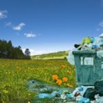 contaminación reciclar basura contenedor