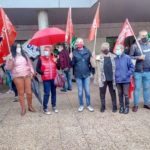 concentración contra agresiones a sanitarios Polígono