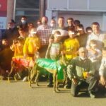 Las fotos del Ayuntamiento de Magán para celebrar una carrera de galgos: sin mascarilla ni distancia por la COVID