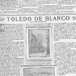 La Biblioteca regional viaja hasta 1900 para recuperar dos nevadas históricas