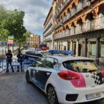 policia fuga gas