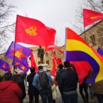 manifestacion comuneros izquierda unida juan de padilla