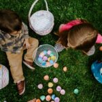 niños juego infantil campamento