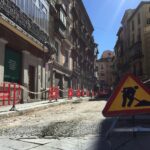 obras calle comercio casco
