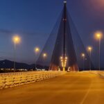 Iluminación del Puente Atirantado de Talavera de la Reina
