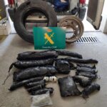 Sucesos.- Detenido por llevar 7 kilos de marihuana ocultos en la rueda de repuesto de su camión en Velada (Toledo)
