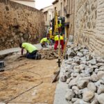 bajada trabajos obras calle
