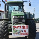 tractor protesta ganaderia