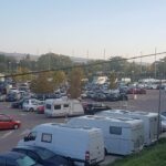 autocaravana turismo furgoneta parking