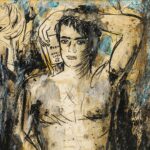 retrato de Lorca pintura arte cuadro