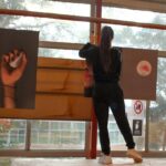 universidad laboral exposicion muestra cuadro