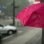lluvia tiempo paraguas