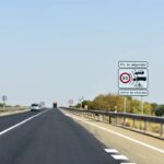 carretera señal nacional control trafico radar velocidad