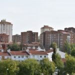 arbolado arboles edificio vivienda poligono