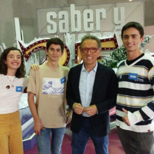 Estudiantes del IES Consaburum participan en una edición especial de 'Saber y ganar' esta Navidad por su 25º aniversario