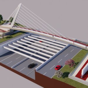 En marcha las obras del carril bici entre Santa Bárbara y el Polígono y la nueva pasarela sobre la TO-23
