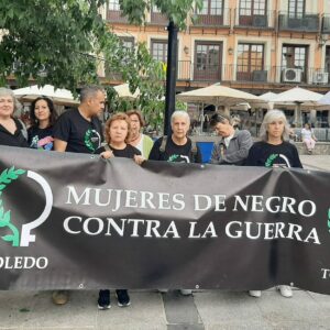 Concentración en Toledo en el primer aniversario de la "masacre de Melilla" en la que murieron al menos 37 personas
