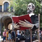 feria libro caseta estatua cervantes plaza zocodover