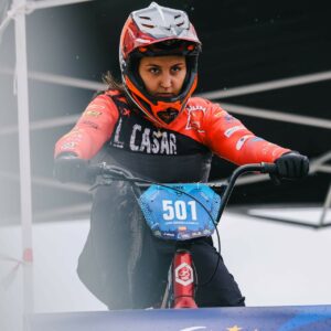 La ciclista talaverana Carla Gómez se queda a un puesto de disputar la final de la Copa del Mundo de BMX