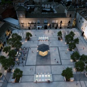 Así será la nueva plaza de Fuensalida tras su "total peatonalización": más "diáfana, verde y funcional"