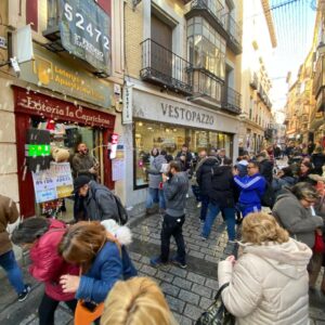 'El Gordo' de la Lotería de Navidad cae por primera vez en Toledo capital