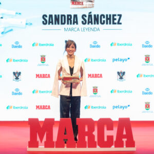 Sandra Sánchez recibe el Marca Leyenda: "Queremos que la gente reconozca el kárate y Talavera"