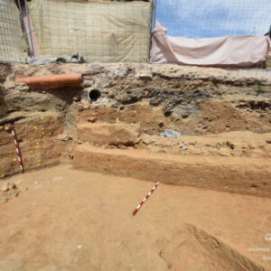 Detectan "evidencias indirectas" pero "ningún resto" del anfiteatro romano en el derribo de un edificio en Toledo