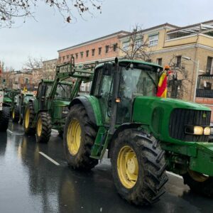 Agricultores de todo el país comienzan su marcha a Madrid, también desde Toledo