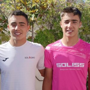 Soliss renueva el patrocinio de los hermanos Carrascosa, que disputan la fase final del Europeo Sub-16