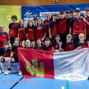 Castilla-La Mancha, subcampeona de España de Bádminton en la modalidad inclusivo en edad escolar