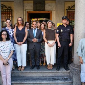 Minuto de silencio en Toledo por los asesinatos machistas cometidos en España este fin de semana