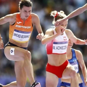 La atleta toledana Irene Sánchez-Escribano, en la final de los Juegos Olímpicos con la mejor marca de una española