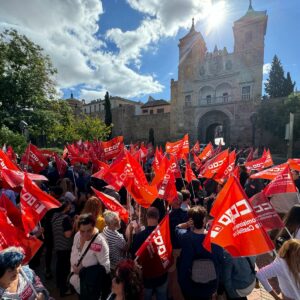 CCOO y UGT reivindican la reducción de la jornada laboral frente a la patronal toledana: "Es justicia social"