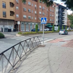 La instalación de un colector cortará un carril en el paseo de la Rosa durante cinco días